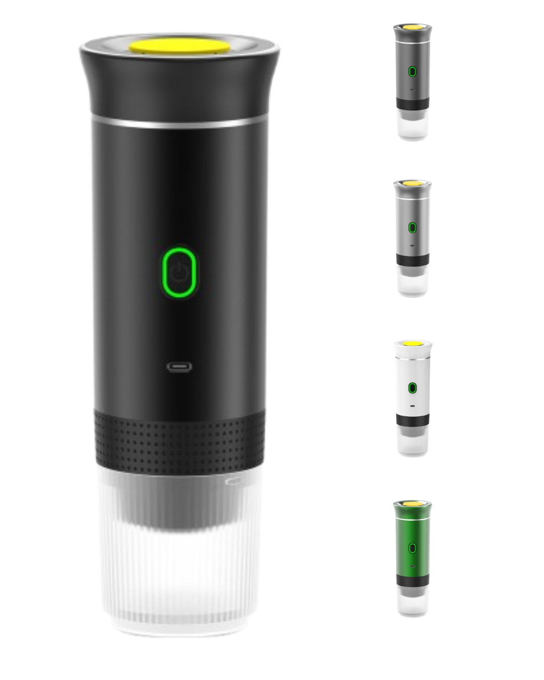 Tragbare 3-in-1 Espressomaschine für unterwegs